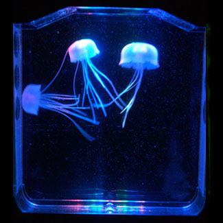 Настольный аквариум с искусственными медузами