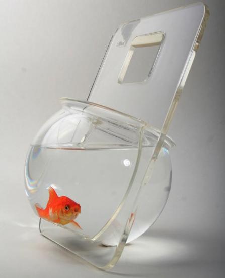 Дизайнерская переноска для аквариумных рыбок