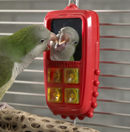 Сотовый телефон для попугая