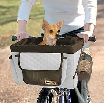 Переноска для собак на велосипед